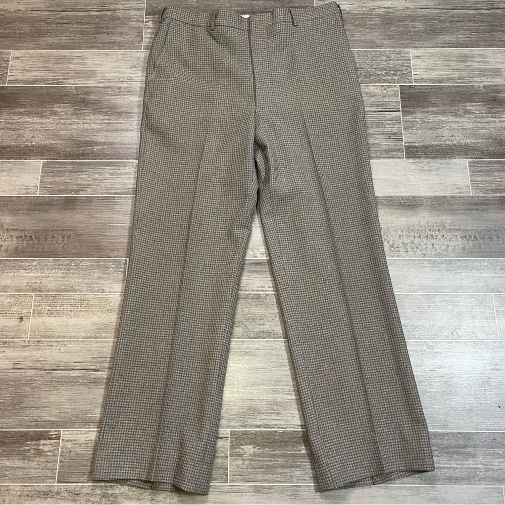 Awesome Vintage 70s Plaid Pants Talon Zipper